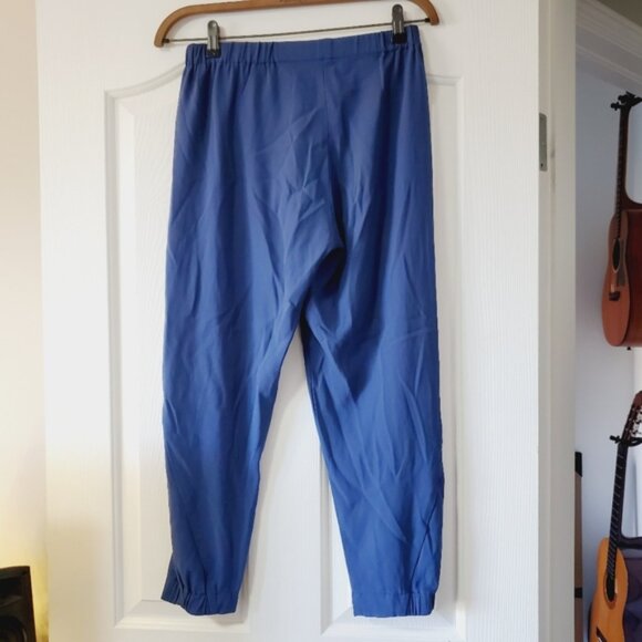 Aritzia Babaton Dexter Japanese Fabric Dress Pants Slacks Marine Blue S - Picture 7 of 10